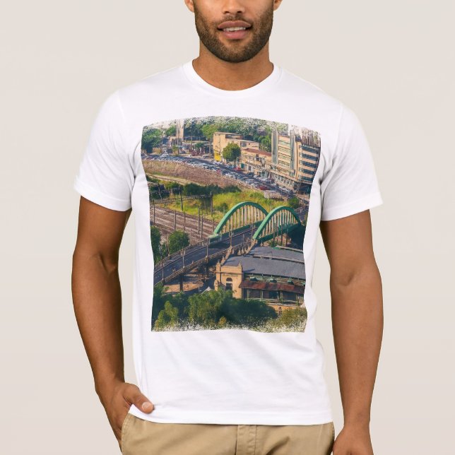 T-shirt Belo Horizonte Landscape (Devant)