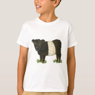 T-shirt "Beltie" Galloway ceinturé