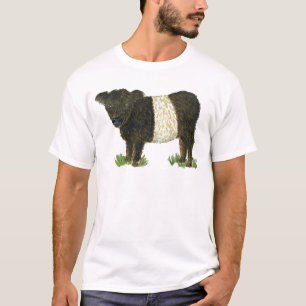 T-shirt "Beltie" Galloway ceinturé