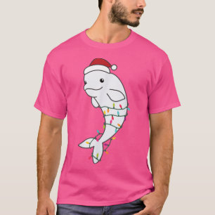 T-shirt Beluga joyeux Noël Fairy Lights Sweet Animaux