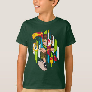 T-shirt Ben 10 Transformation de l'ADN de l'hémataste