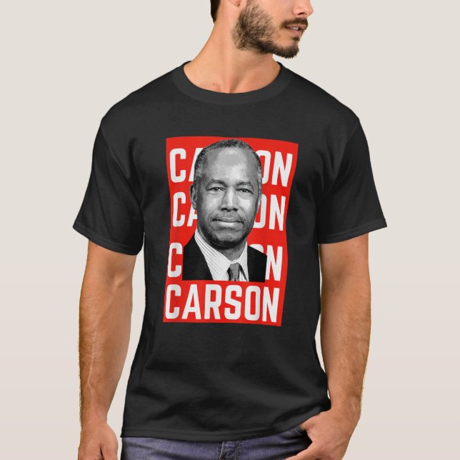 T-shirt Ben Carson Portrait T Chemise (Devant)