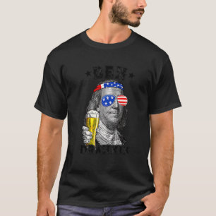 T-shirt Ben Drankin 4 juillet Benjamin Franklin Boisson B