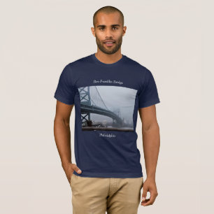 T-shirt Ben Franklin Bridge Philadelphie