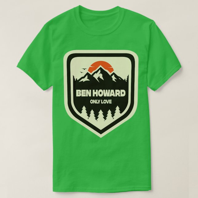 T-shirt Ben Howard seulement amour (Design devant)