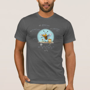 T-shirt BEN peptide, Bee-8 avec texte personnalisé, foncé