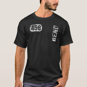 T-shirt Bend Oregon 458 Indicatif régional Retro Vintage