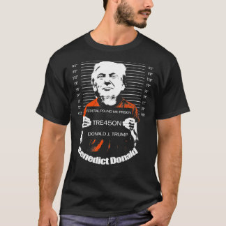 T-shirt Benedict Donald TRE45ON Trump Orange Jump Suit Boo