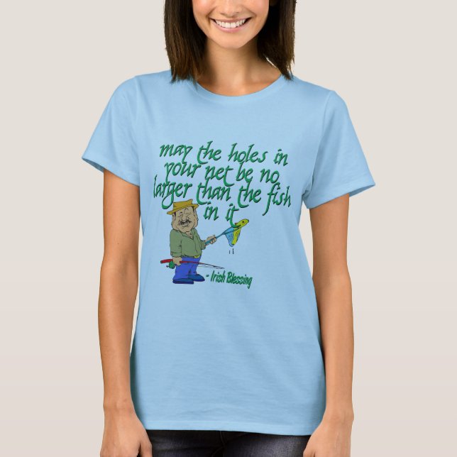 T-shirt Bénédiction de la pêche irlandaise (Devant)