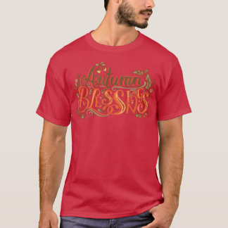 T-shirt Bénédictions d'automne Inspirationnel chrétien