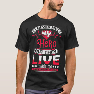 T-shirt Bénéficiaire de la transplantation cardiaque T D