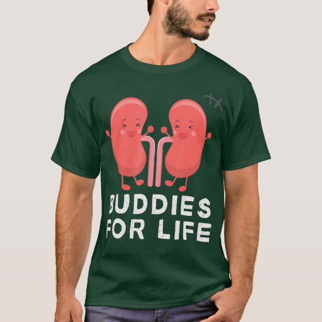 T-shirt Bénéficiaire De La Transplantation Et Du Donateur  (Devant)