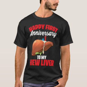 T-shirt Bénéficiaire survivant d'une greffe de foie - 1er