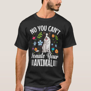 T-shirt Bénévole Chat Refuge Animalier Travailleur de refu