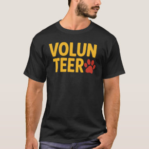 T-shirt Bénévole Inspirant la Charité et le Service à la C
