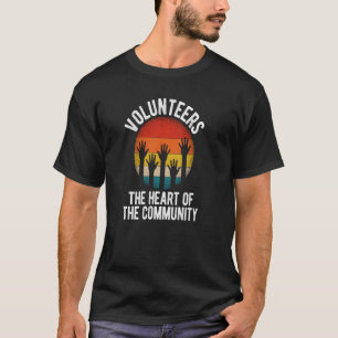 T-shirt Bénévoles Au Coeur De La Communauté