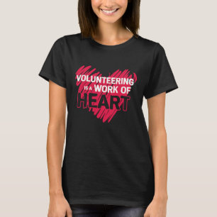 T-shirt Bénévoles bénévoles Service d'incendie Aide Re