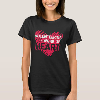 T-shirt Bénévoles bénévoles Service d'incendie Aide Re