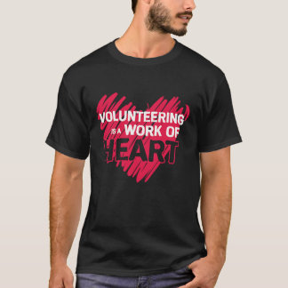 T-shirt Bénévoles bénévoles Service d'incendie Aide Re