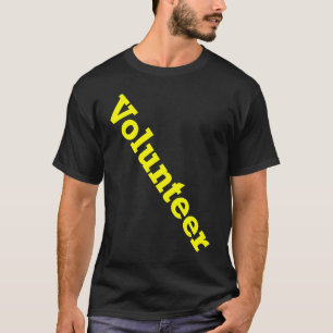 T-shirt Bénévoles Emplois Personnel Événement Uniforme Cha