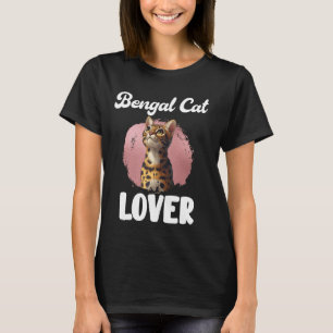 T-shirt BENGAL AMOUREUX DES CHATS Bengale Propriétaire du