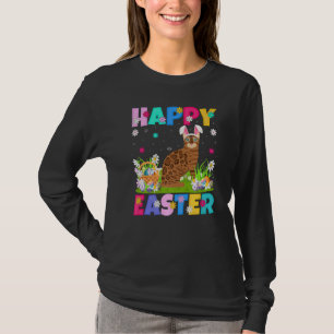 T-shirt Bengale Chat Happy Lapin de Pâques Bengale Chat Pâ
