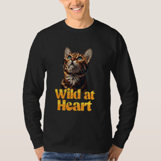 T-shirt Bengale Chats WILD AU COEUR Bengale Chats Propriét