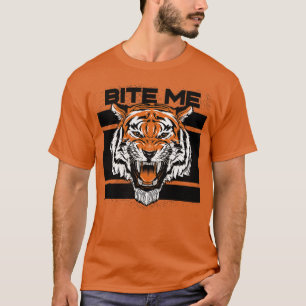 T-shirt Bengale Tiger Me Bite Vintage Retro