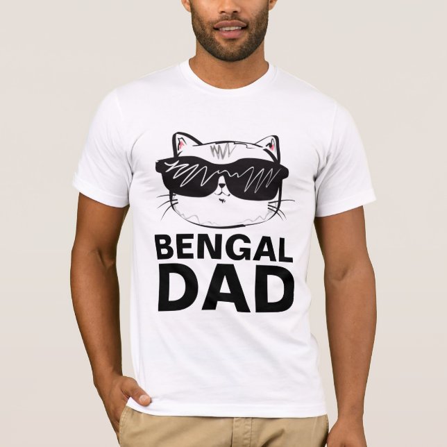 T - SHIRT bengalischer VATER (Vorderseite)
