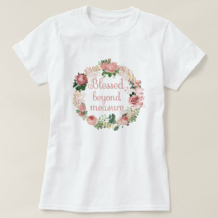 T-shirt Béni Au-Delà De La Mesure/Vent Floral Rose