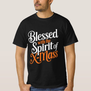 T-shirt Béni Avec L'Esprit De L'Art numérique De Masse X D