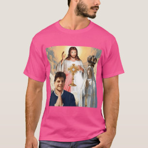 T-shirt Béni Carlo Acutis Jésus Et Notre Dame De Ftima