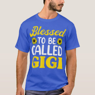 T-shirt Béni D'Être Appelé Gigi Tournesol, Mère Drôle