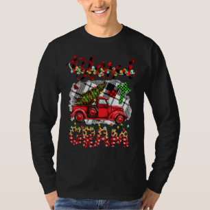 T-shirt Béni D'Être Appelé Grand Camion Rouge De Noël