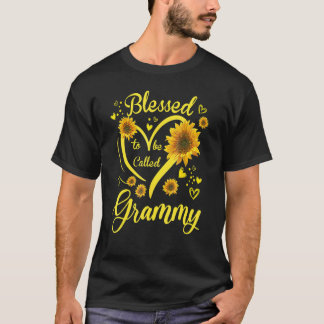 T-shirt Béni d'être appelé la fête des mères de Grammy Sun