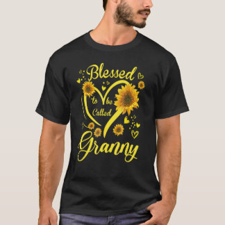 T-shirt Béni d'être appelé la fête des mères de Granny Sun