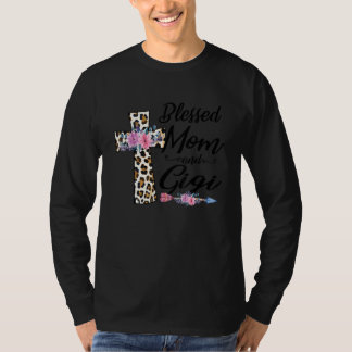 T-shirt Béni D'Être Appelé Maman Et Gigi Funny Grand-Mère 