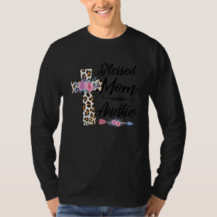 T-shirt Béni D'Être Appelé Maman Et Tante Grand-Mère Drôle