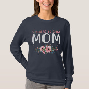 T-shirt Béni d'être appelé maman Fête de la mère Amour Fam