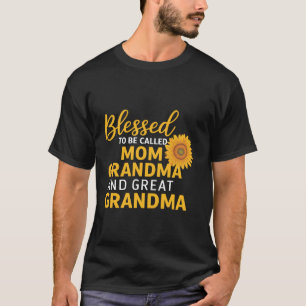 T-shirt Béni d'être appelé maman grand-mère et grand-grand