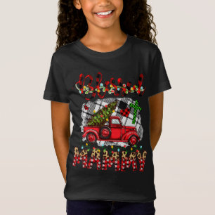 T-Shirt Béni D'Être Appelé Mawmaw Christmas Red Truck