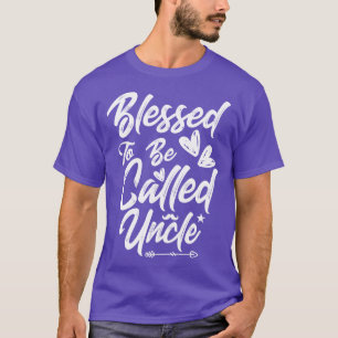 T-shirt Béni d'être appelé oncle Fête des pères 2021 pour