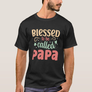 T-shirt Béni D'Être Appelé Papa Mal Bénédiction De Dire Sw
