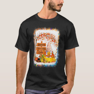 T-shirt Béni D'Être Appelé Soeur Gnome Automne Que
