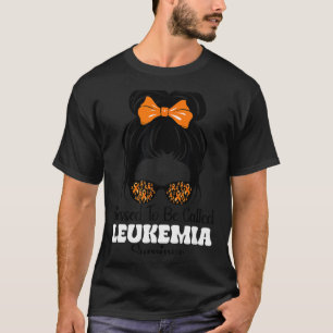 T-shirt Béni d'être appelé survivant de la leucémie orange