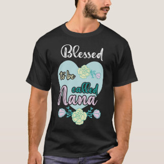 T-shirt Béni d'être Nana Femmes Grand-mère Fête des mères 