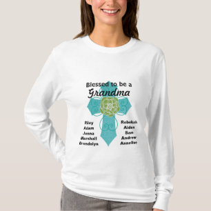 T-shirt Béni pour être une chemise croisée turquoise de