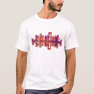 T-shirt Benidorm Espagne Skyline