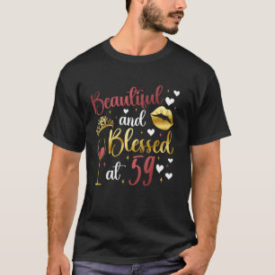 T-shirt Bénie à 59 ans 59e anniversaire C'est mon 59e