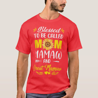 T-shirt Bénie d'être appelée maman mamie grande mamie mère
